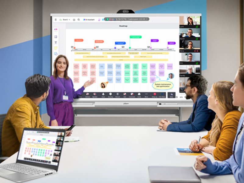 画像12: 65インチ インタラクティブスマートボード（電子黒板） (12)
